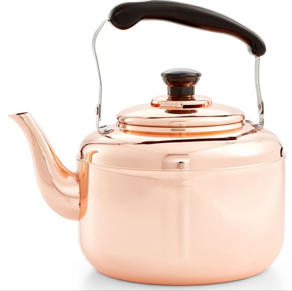 MARTHA STEWART COLLECTION Heirloom Copper Tea Kettle